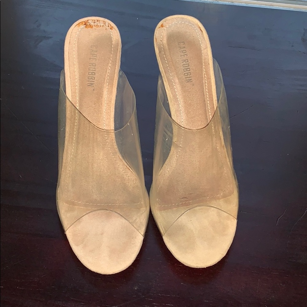 Cape Robbin Clear heels